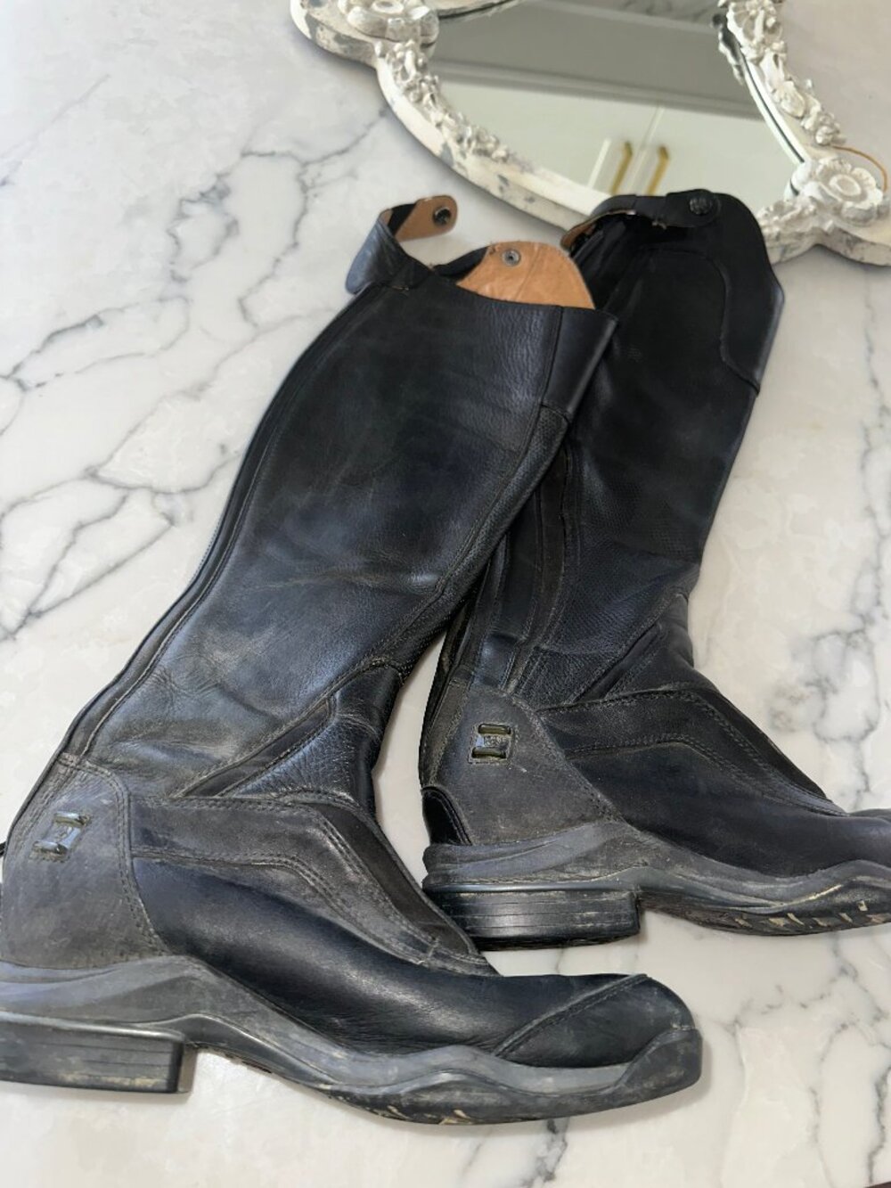 Ariat Women's Black Leather Riding Boots